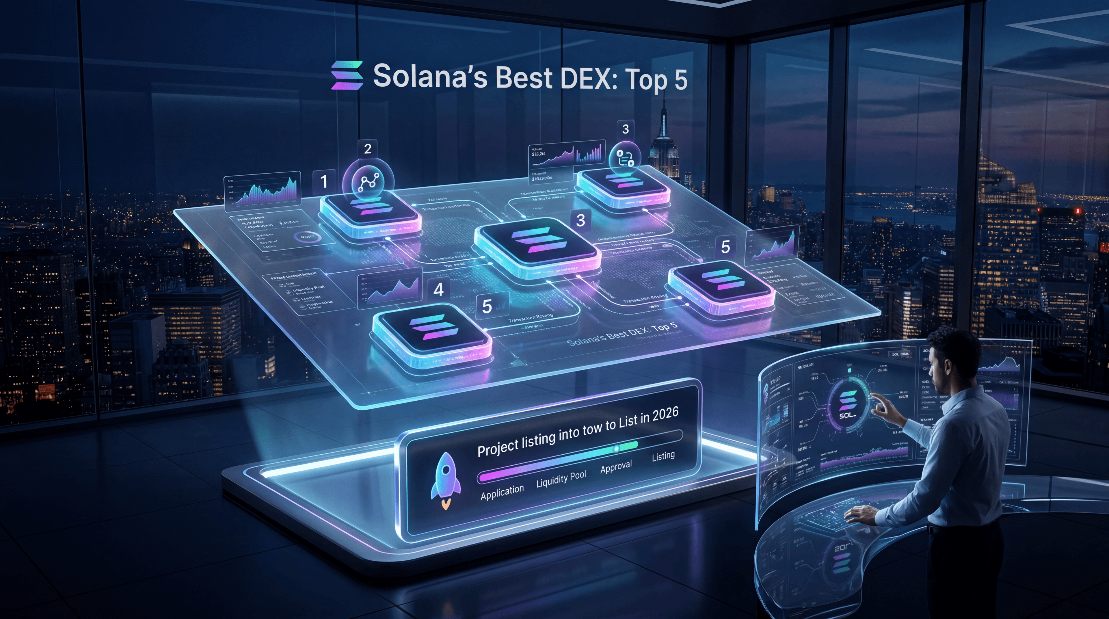 Featured image for Solana's Best DEX: Top 5 and How to List in 2026